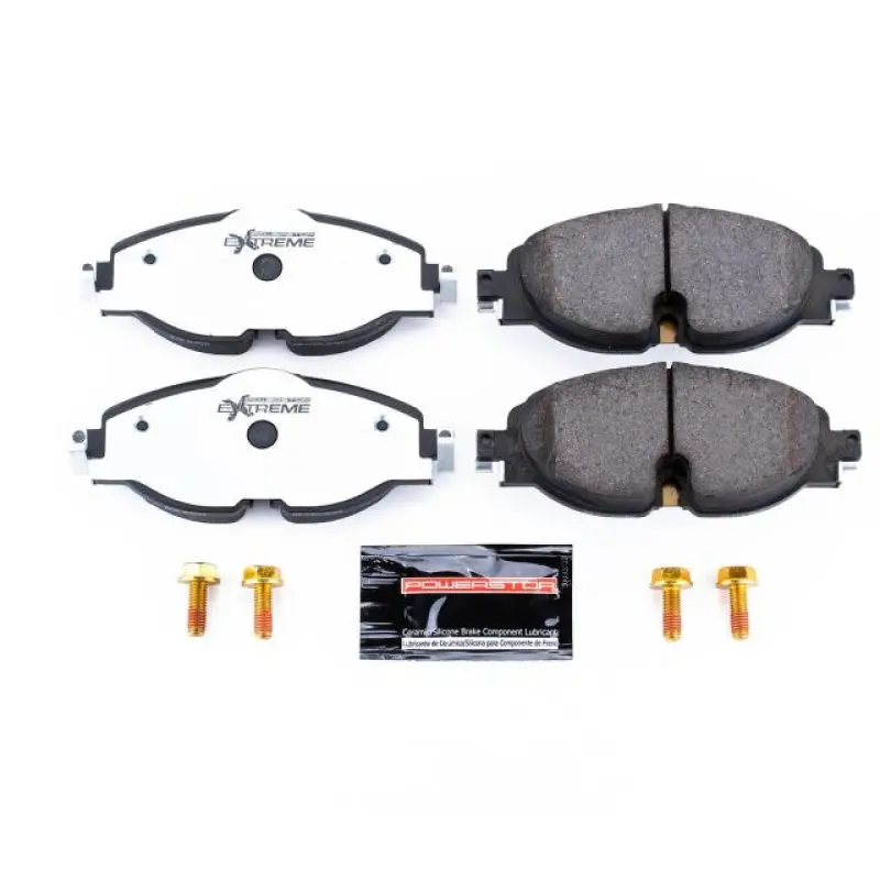 Power Stop 15-19 Audi A3 Front Z26 Extreme Street Brake Pads W/Hardware 1