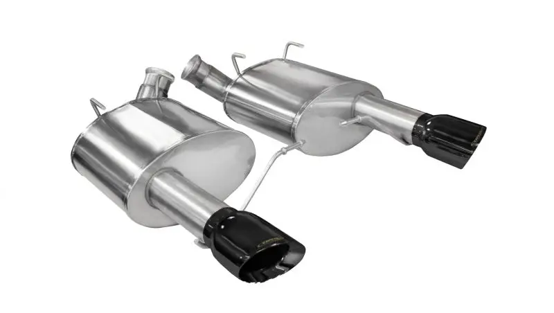 Corsa 11-14 Ford Mustang Gt/Boss 302 5.0L V8 Black Sport Axle-Back Exhaust 1
