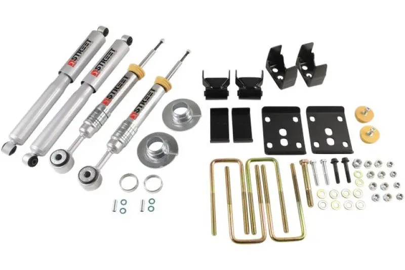 Belltech 09-13 Ford F150 Ext&Quad Cab Short Bed 2Wd Lowering Kit W/ Sp Shocks 5.5In R Drop 2