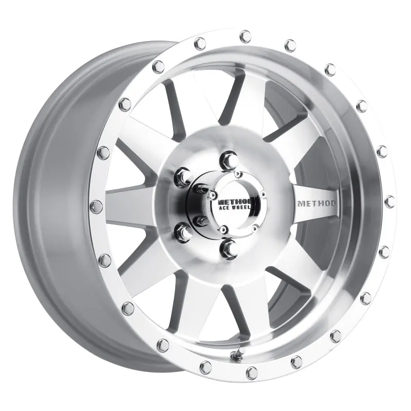 Method Mr301 The Standard 17X9 -12Mm Offset 5X5 94Mm Cb Machined/Clear Coat Wheel 1