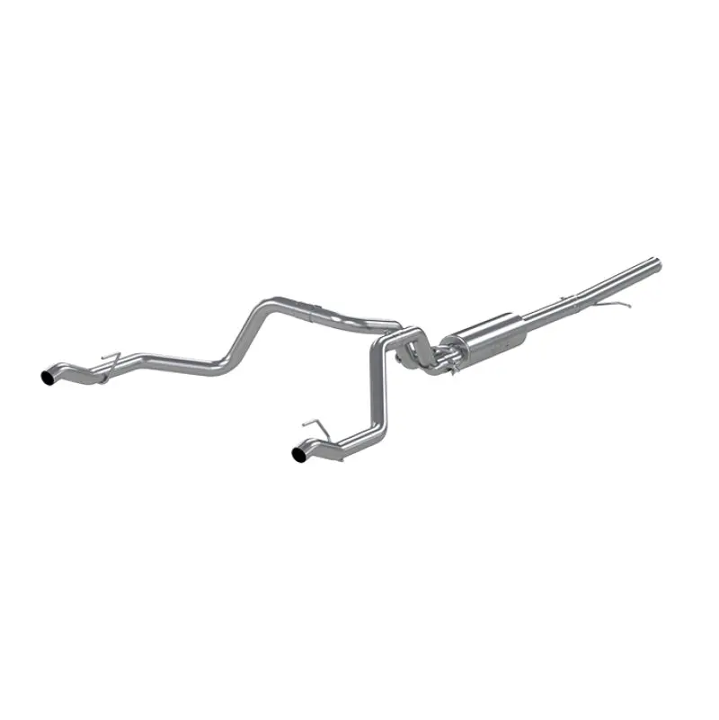 Mbrp 2019 Chevrolet Silverado 1500 4.3L/5.3L 2.5In Cat Back Dual Rear Exit - T409 1