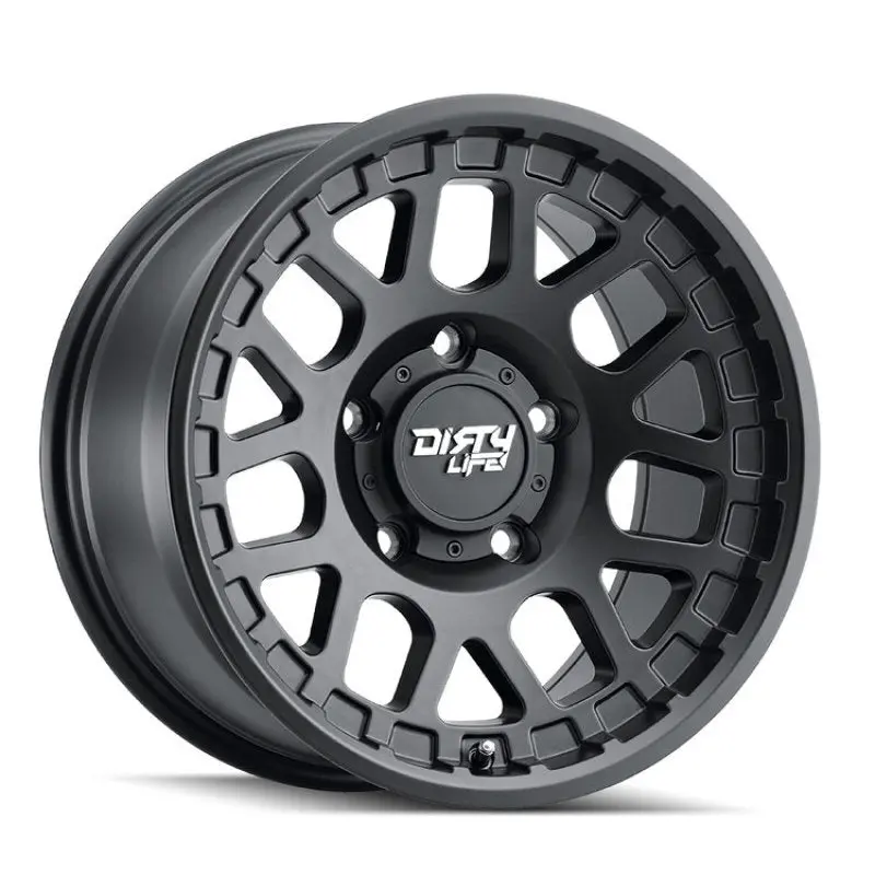 Dirty Life 9306 Mesa 17X9 / 6X139.7 Bp / 0Mm Offset / 106Mm Hub Matte Black Wheel 1