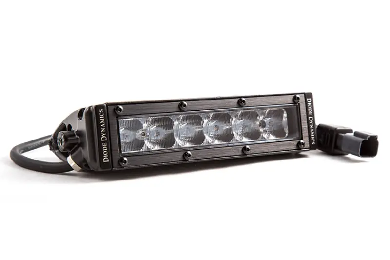 Diode Dynamics 6 In Led Light Bar Single Row Straight Ss6 - White Driving Light Bar (Single) 1