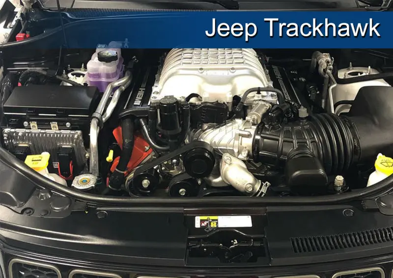 J&Amp;L 15-23 Dodge Hellcat/Demon 6.2L Hemi Passenger Side Oil Separator 3.0 - Black Anodized 2
