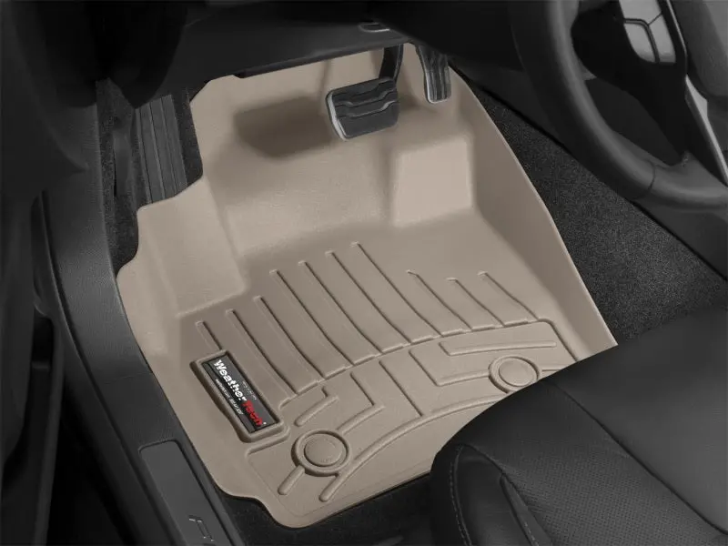 Weathertech 11+ Ford F250/F350/F450/F550 Front Floorliner - Tan 2