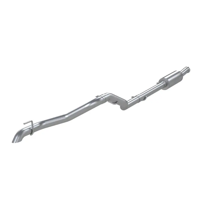 Mbrp 2020 Jeep Gladiator 3.6L 2.5In Single Rear Exit Cat Back Exhaust - Aluminized (Off-Road) 1