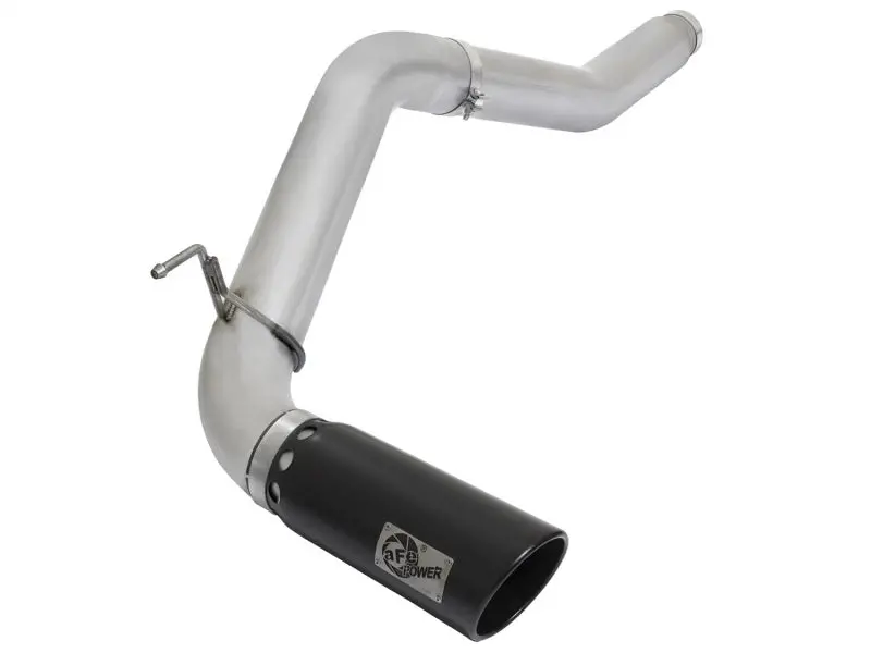 Afe Atlas Exhaust 5In Dpf-Back Al Steel 2016 Nissan Titan Xd V8-5.0L Black Tip 1