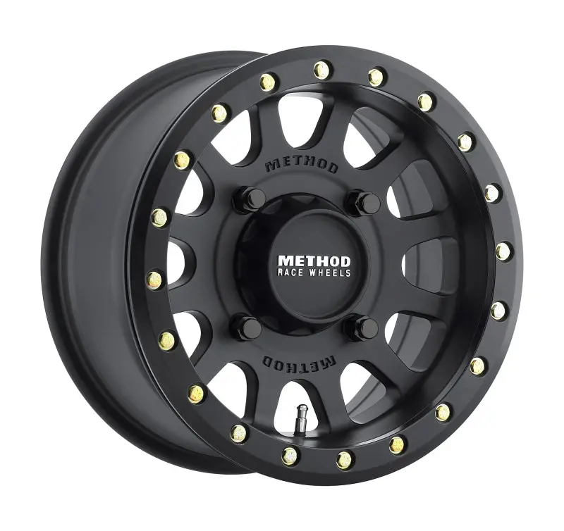 Method Mr401 Utv Beadlock 14X7 4+3/+13Mm Offset 4X156 132Mm Cb Matte Black W/Bh-H20875 Wheel 1