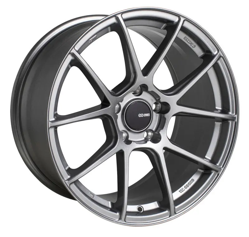 Enkei Ts-V 18X8 5X114.3 35Mm Offset 72.6Mm Bore Storm Grey Wheel 1