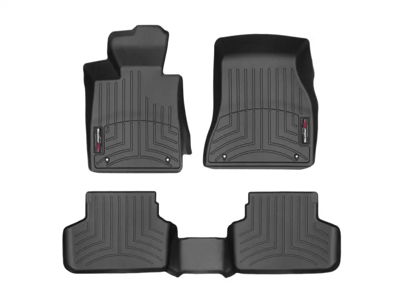 Weathertech 2017+ Bmw 5-Series Front And Rear Floorliners - Black (Xdrive Only - Does Not Fit Rwd) 1