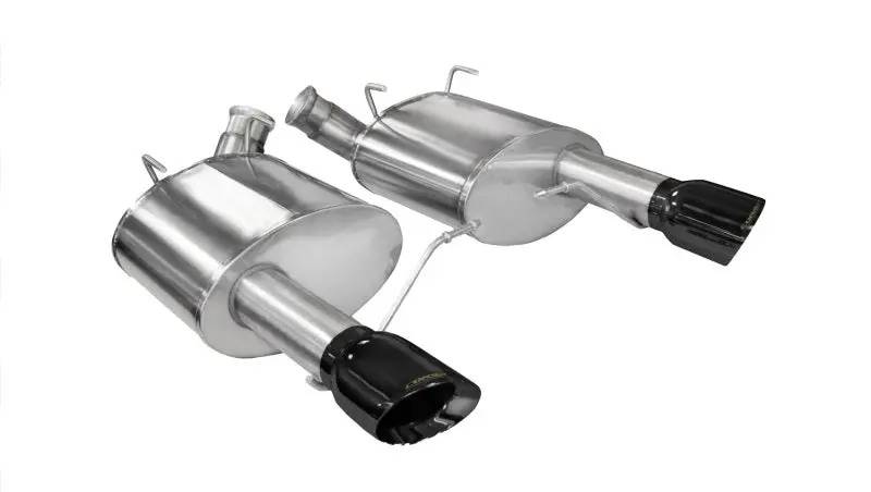 Corsa 11-14 Ford Mustang Gt/Boss 302 5.0L V8 Black Xtreme Axle-Back Exhaust 1