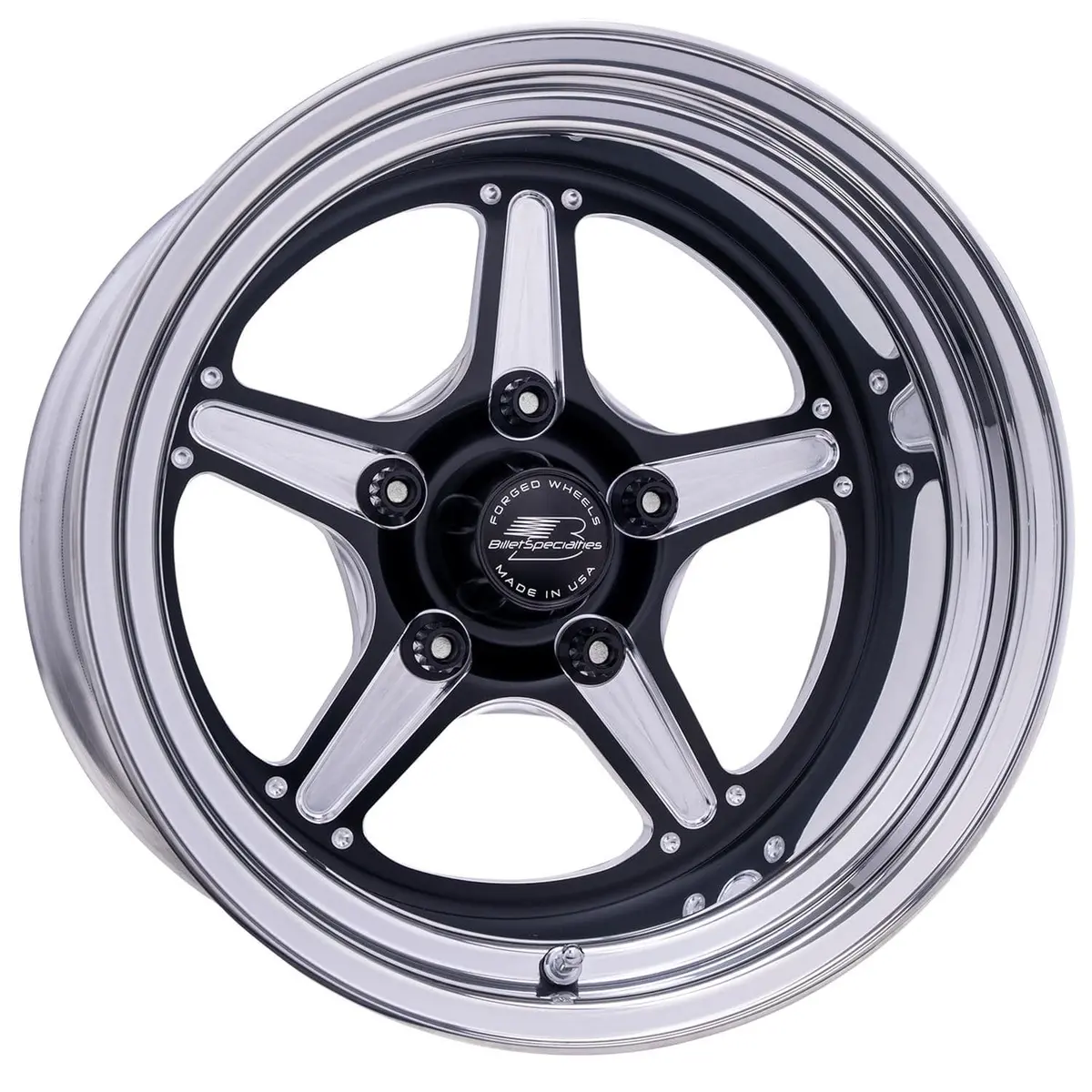 Billet Specialties Street Lite Black Wheel – Brs23515L6565, Lightweight Alloy 1
