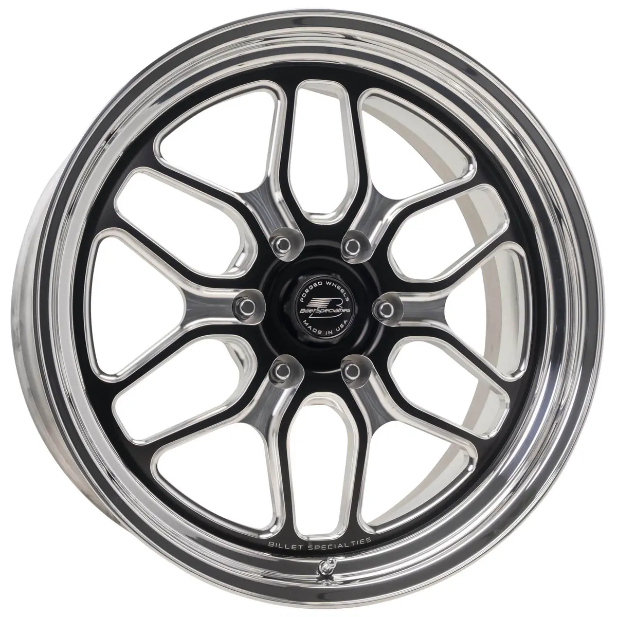 Billet Specialties Brs76895 Forged Aluminum Drag Racing Wheel – 15X10", 5X4.75" Bolt Pattern 1