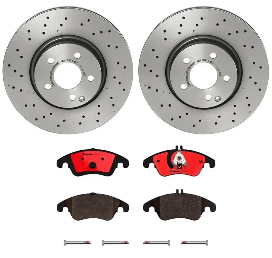 Brembo Kt00010 Brake Pad And Rotor Replacement Kit 1
