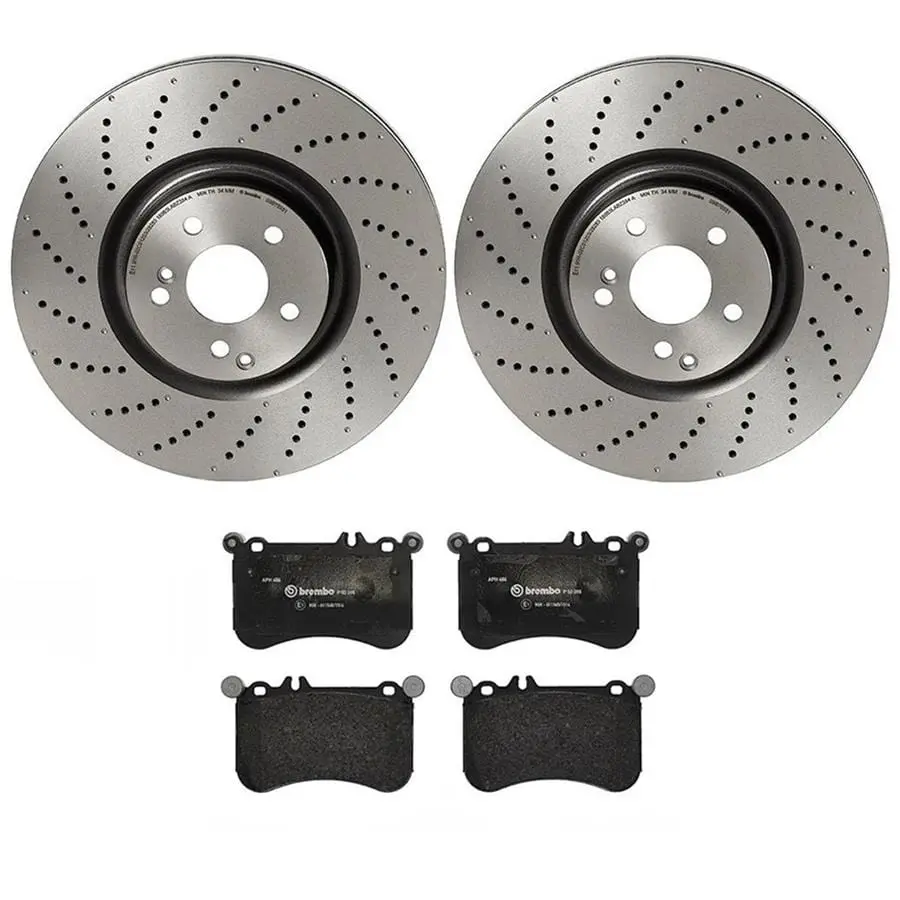 Brembo Kt04480 Brake Pad And Rotor Kit – Oe-Style Replacement For Enhanced Stopping Power 1