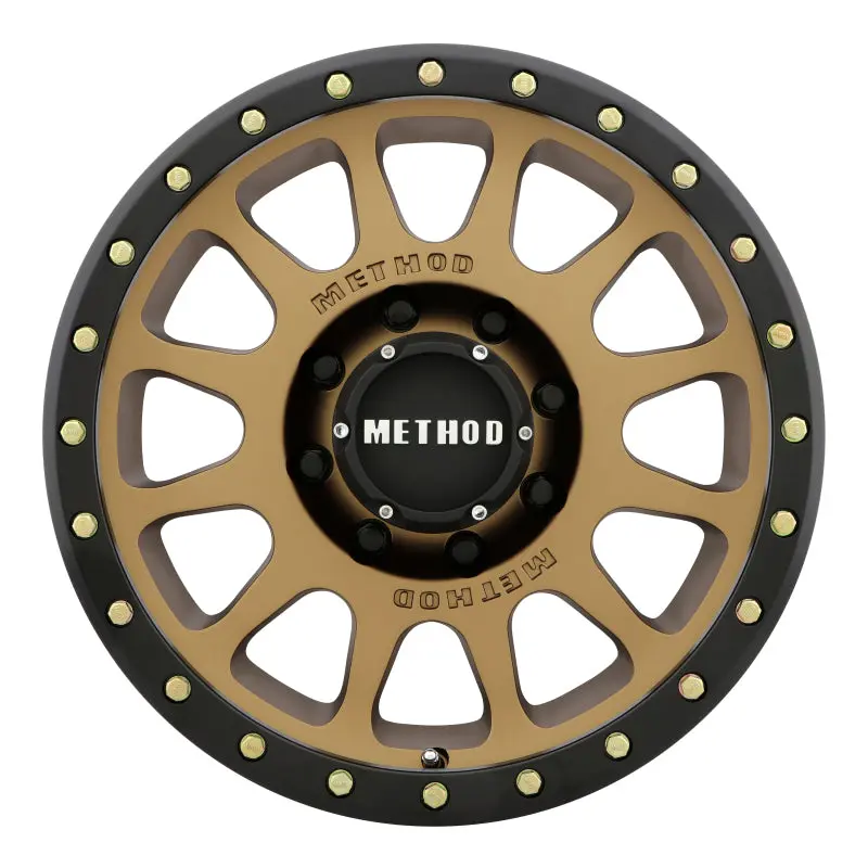 Method Mr305 Nv 17X8.5 0Mm Offset 8X6.5 130.81Mm Cb Method Bronze/Black Street Loc Wheel 2