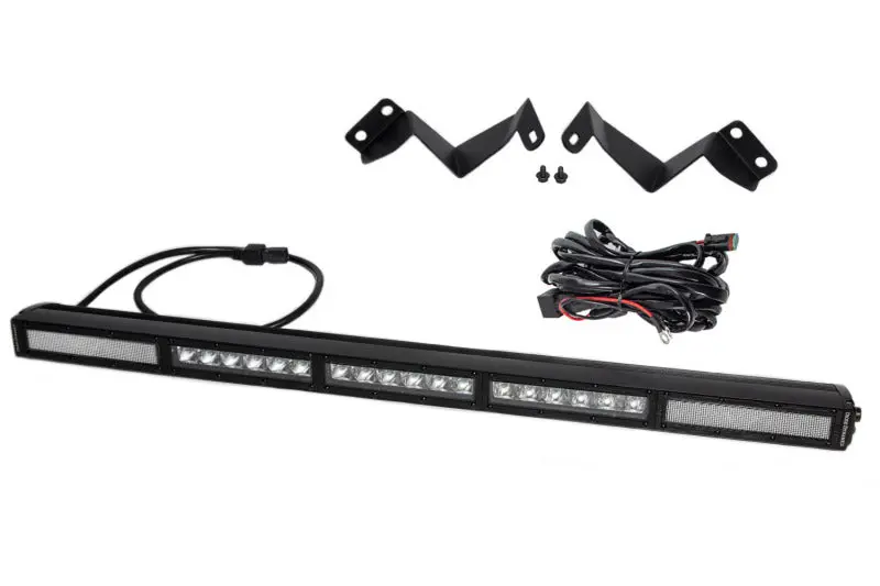 Diode Dynamics 16-21 Toyota Tacoma Ss30 Stealth Lightbar Kit - White Combo 1