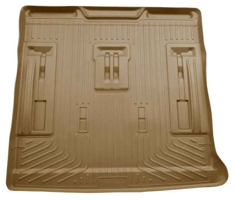 Husky Liners 07-13 Gm Escalade/Suburban/Yukon Weatherbeater Tan Rear Cargo Liners 2