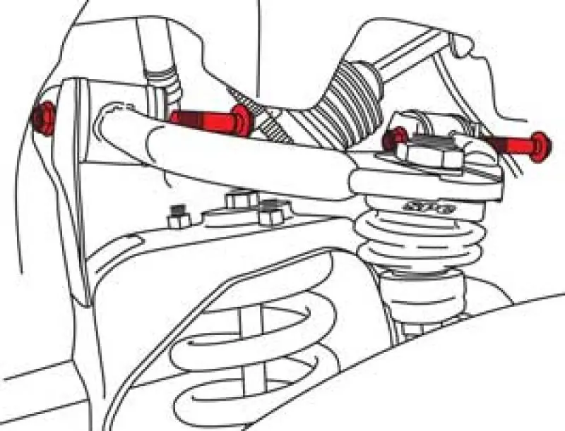 Spc Performance 04-13 Nissan Armada / 05-12 Pathfinder / 04-13 Titan Uca Mounting Bolt 2