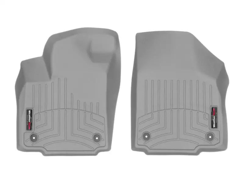 Weathertech 2017 Ford Super Duty (Super Cab / Crew Cab) Front Floorliners - Grey 2