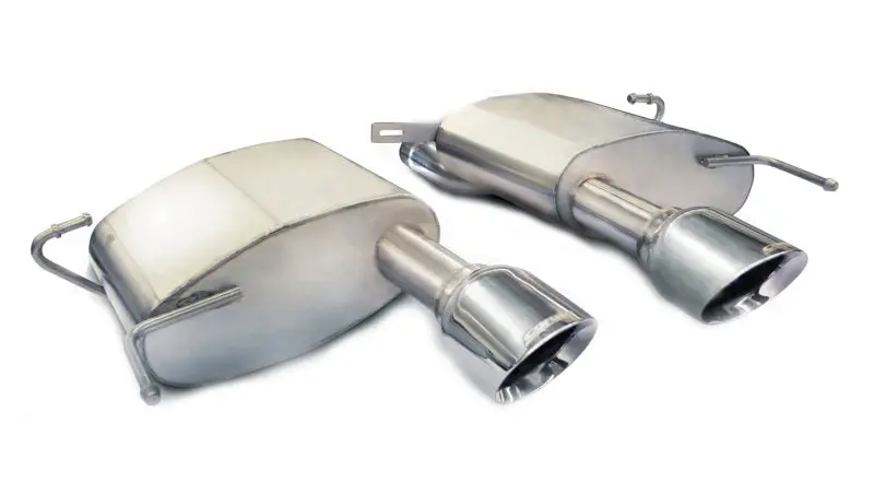 Corsa 11-13 Cadillac Cts Coupe V 6.2L V8 Polished Sport Axle-Back Exhaust 1