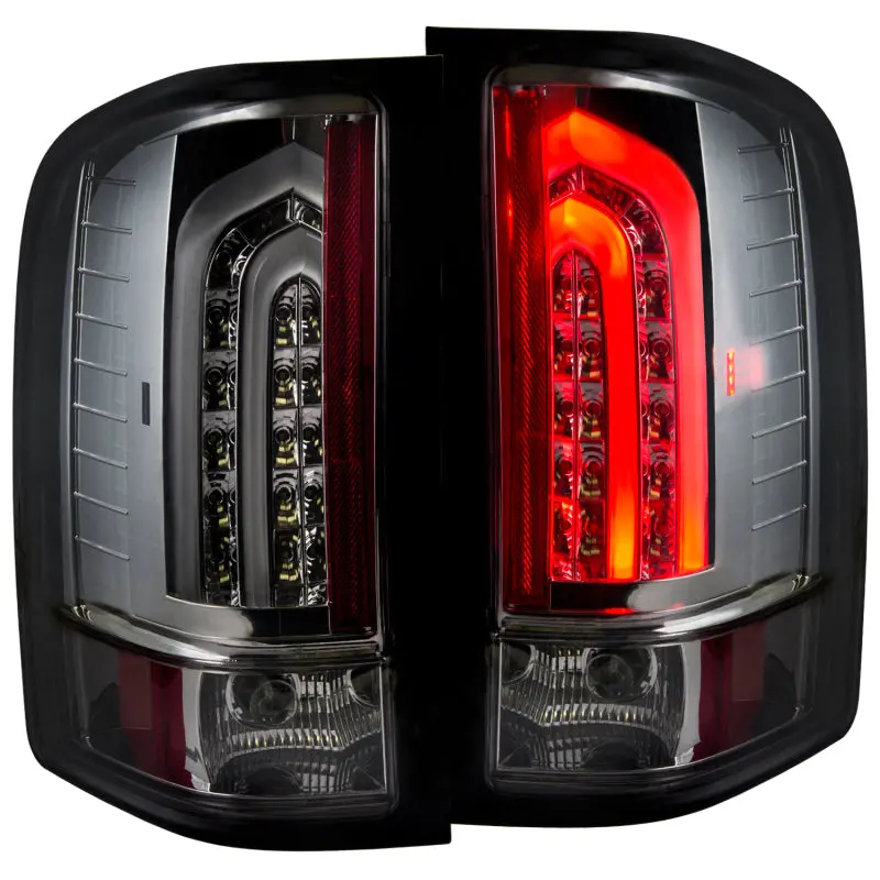 Anzo 2007-2013 Chevrolet Silverado 1500 Led Taillights Smoke G2 1