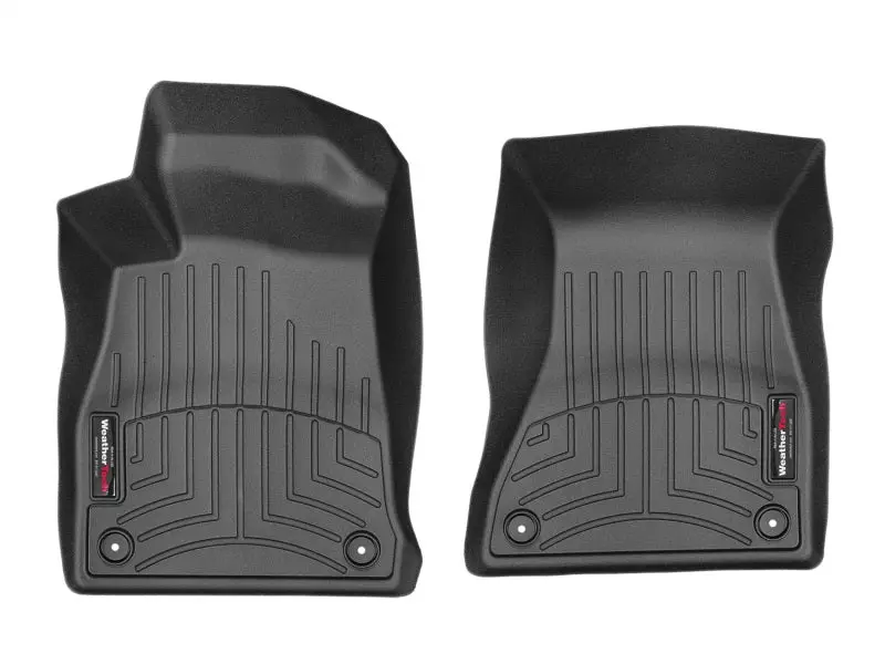Weathertech 2017+ Audi A4 Sedan Front Floorliners - Black 1