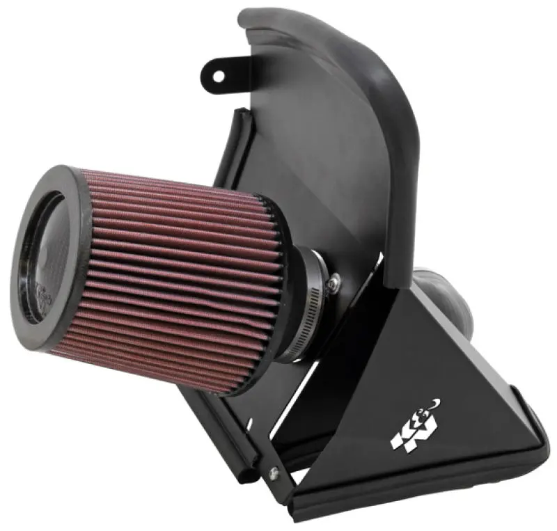 K&N 09-10 Audi A4 2.0L Typhoon Air Intake 1