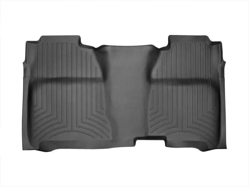 Weathertech 14+ Chevrolet Silverado Rear Floorliner - Black 2