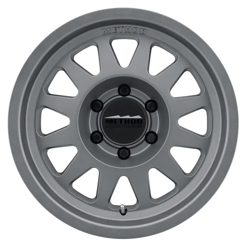 Method Mr704 17X8.5 0Mm Offset 8X170 130.81Mm Cb Matte Titanium Wheel 1