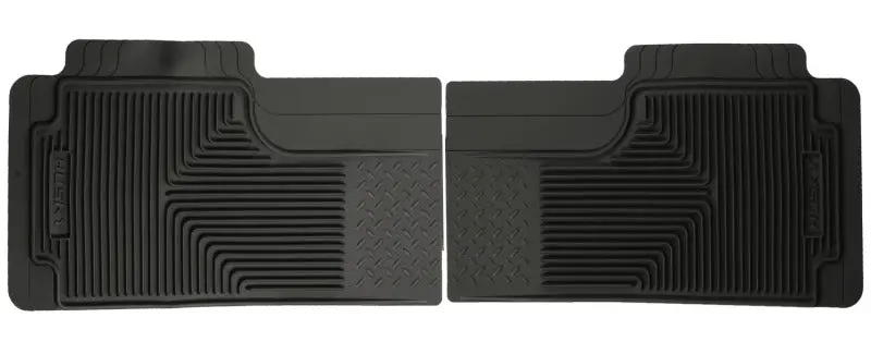 Husky Liners 80-12 Ford F-150/00-05 Ford Excursion Heavy Duty Black 2Nd Row Floor Mats 1