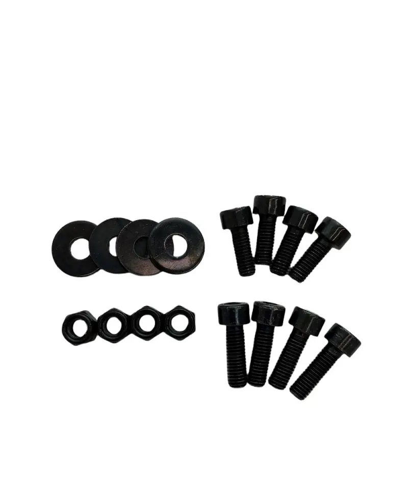 Sparco Seat Hardware Spacer Kit Bottom Mount - Black Zinc 1
