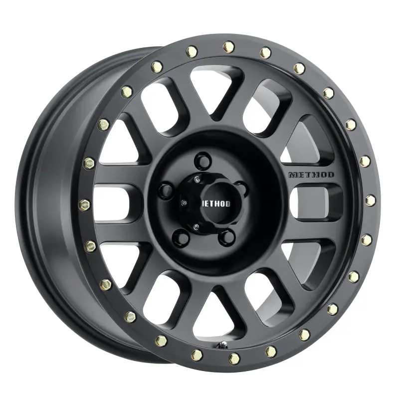 Method Mr309 Grid 17X8.5 0Mm Offset 5X5 94Mm Cb Matte Black Wheel 1
