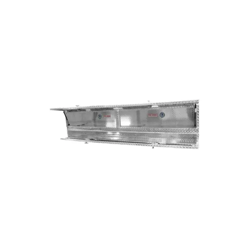 Westin/Brute High Cap 96In Stake Bed Contractor Topsider W/ Doors - Aluminum 1