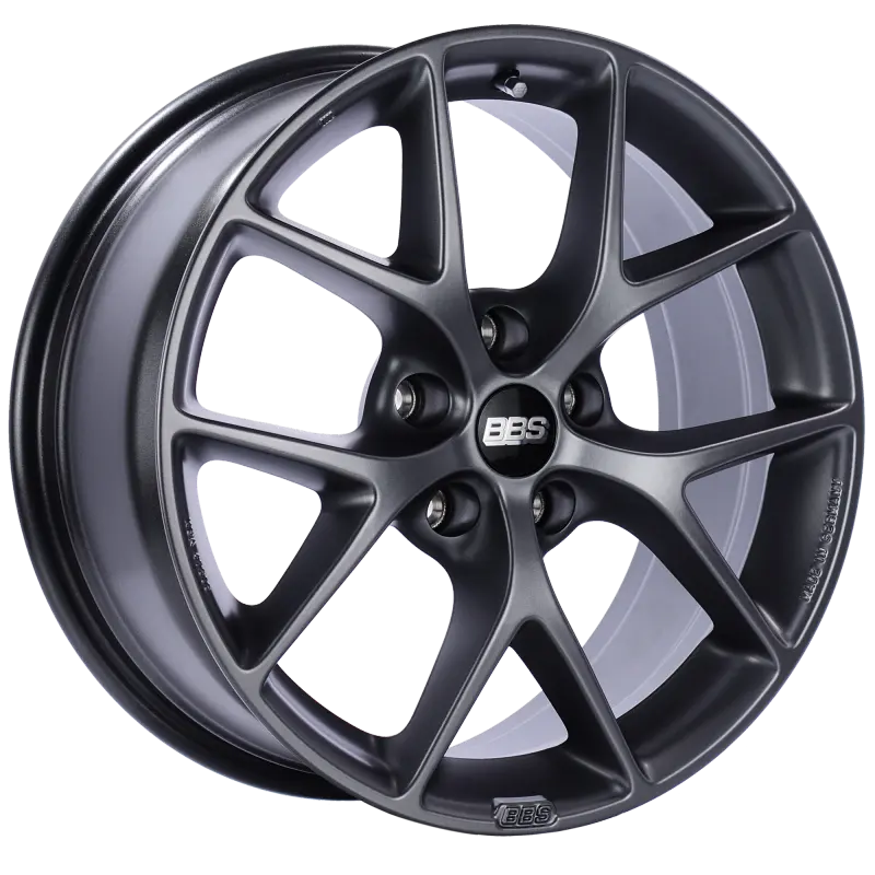 Bbs Sr 18X8 5X112 Et45 Satin Grey Wheel -82Mm Pfs/Clip Required 1