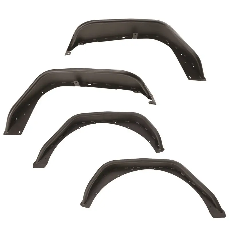 Rugged Ridge Hd Steel Tube Fenders Full Set Black 18-19 Jl 2