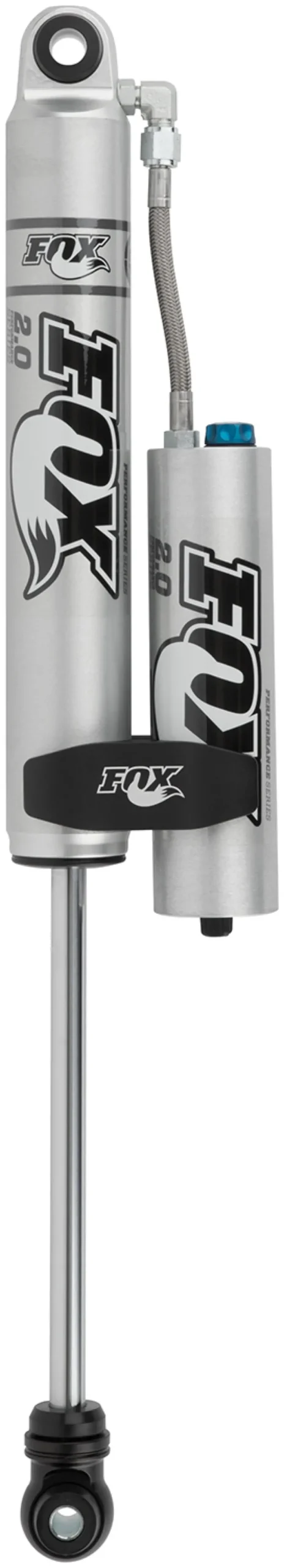 Fox 2.0 Factory Series 12.1In. Smooth Body Res. Shock W/Cd Adj. / Std Travel / Eyelet Ends - Black 2