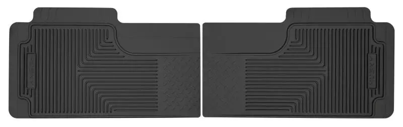 Husky Liners 80-12 Ford F-150/00-05 Ford Excursion Heavy Duty Black 2Nd Row Floor Mats 2