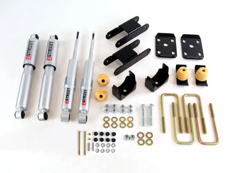 Belltech 2015 Gm Colorado/Canyon Ext Cab Short Bed Lowering Kit W/Nd Ii Shocks - 0-3In F/4In R Drop 1