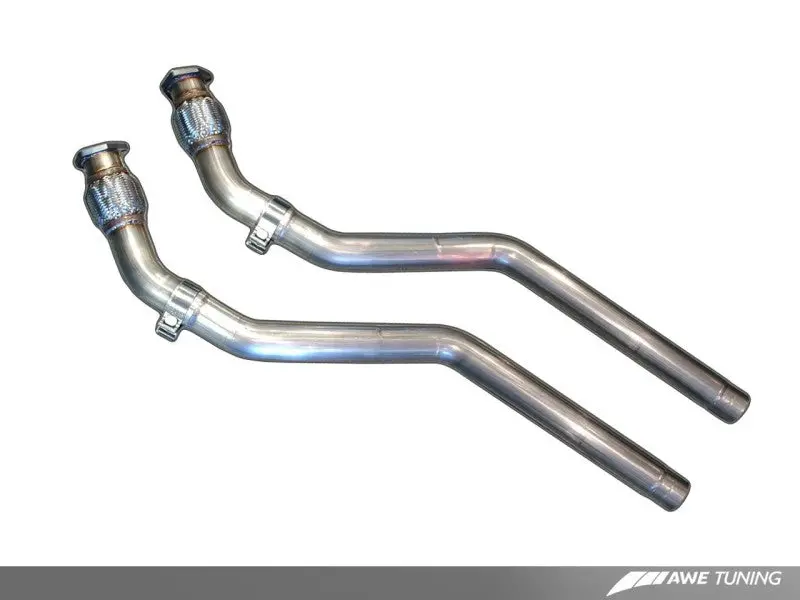 Awe Tuning Audi B8 4.2L Non-Resonated Downpipes For Rs5 1