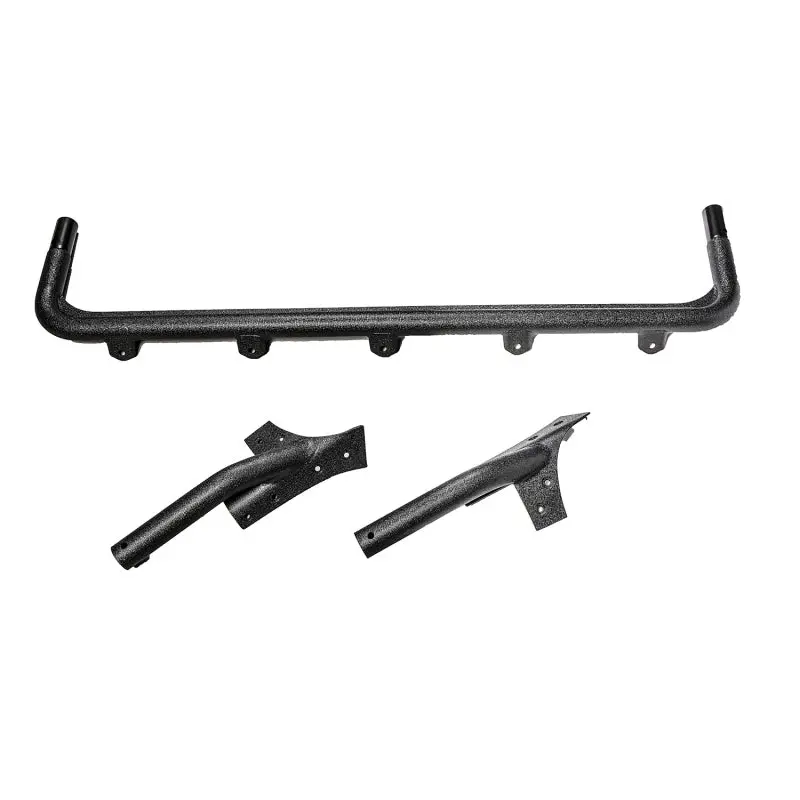 Rugged Ridge 07-18 Jeep Wrangler Jk Textured Black Windshield Mount Light Bar 1