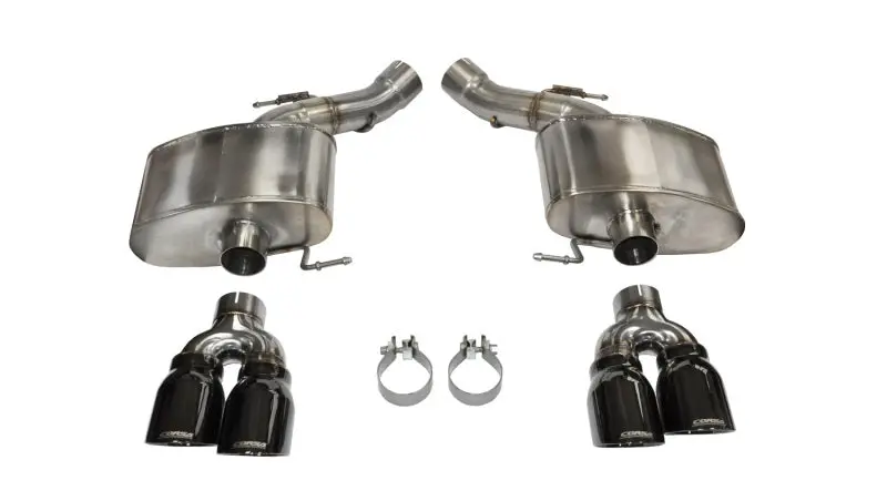 Corsa 12-15 Bmw M6 F12 / F13 / F06 Black Sport Axle-Back Exhaust 1