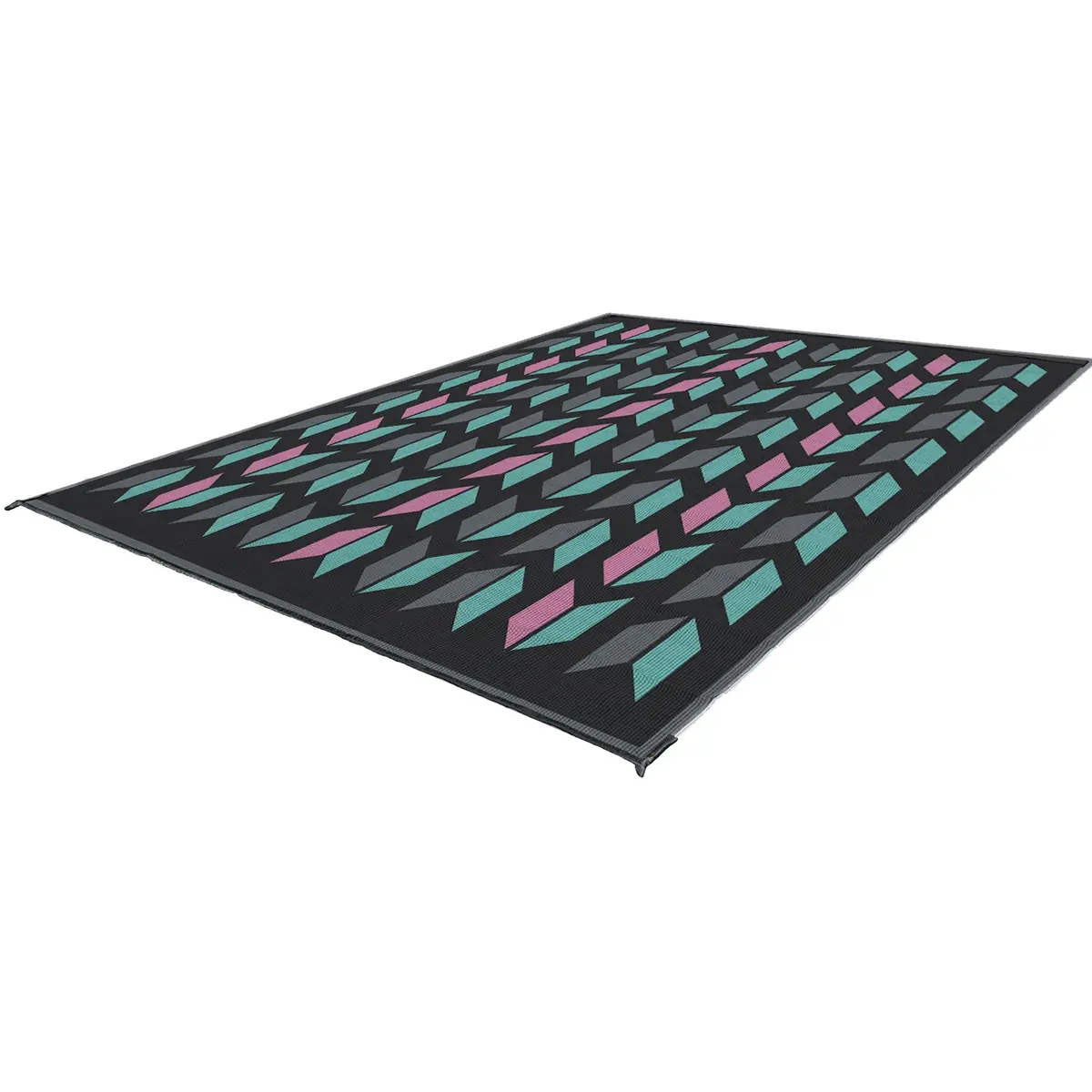 Cheveron Outdoor Mat - 9' X 9' 1