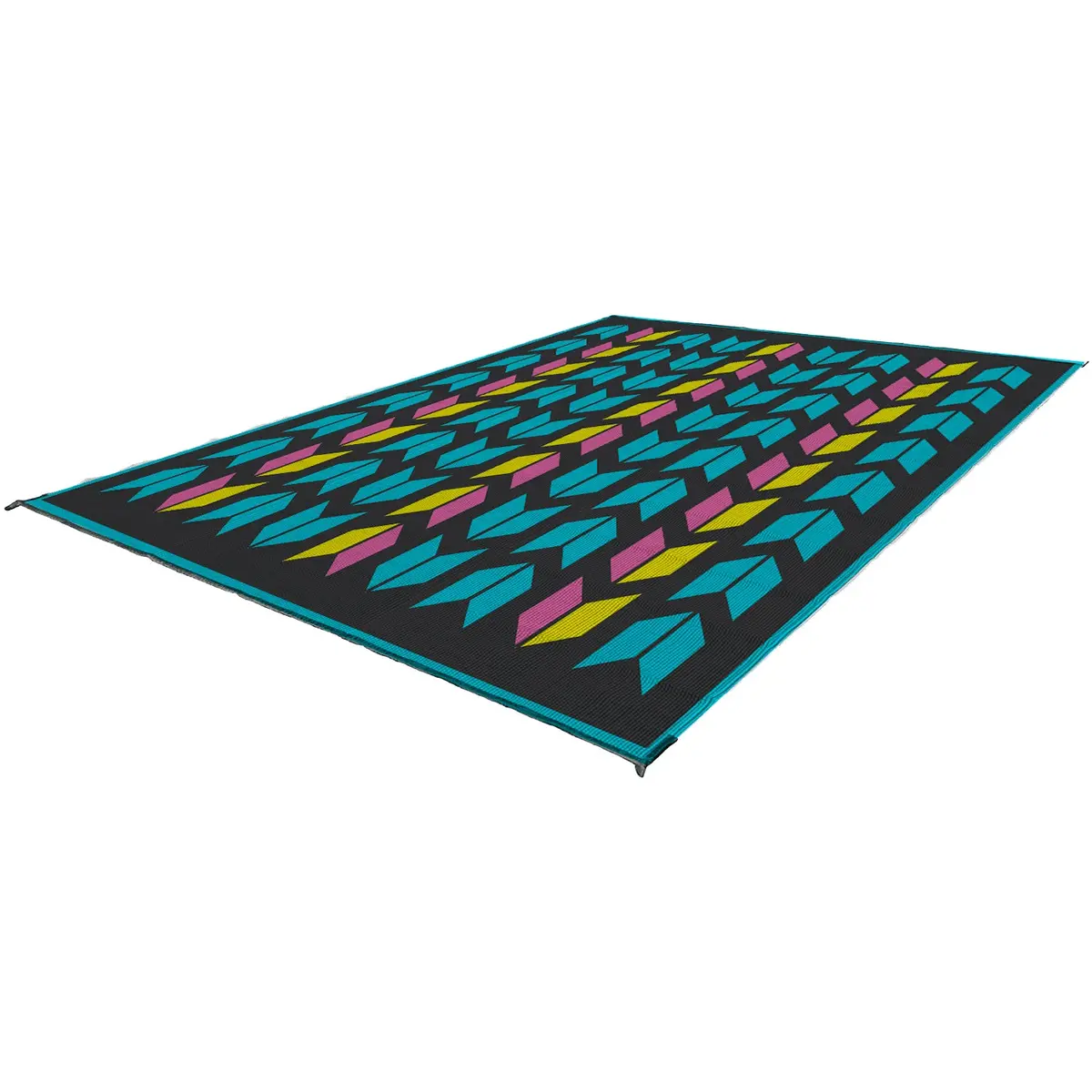 Cheveron Outdoor Mat - 9' X 9' 1