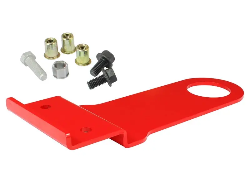 Afe Control Front Tow Hook Red 05-13 Chevrolet Corvette (C6) 1