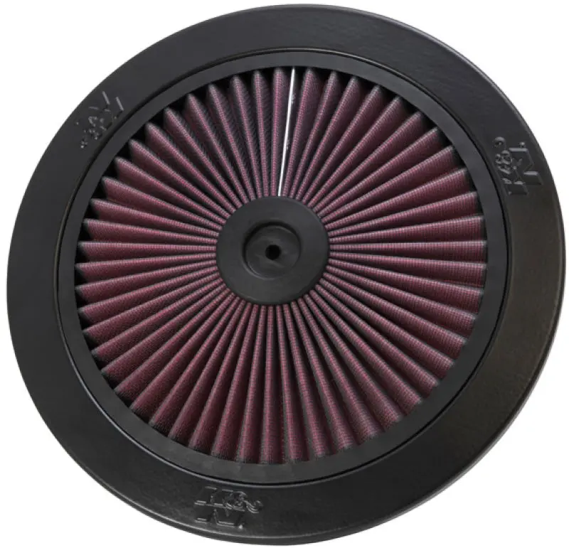 K&N X-Stream Top Filter Only 11In - Black 1