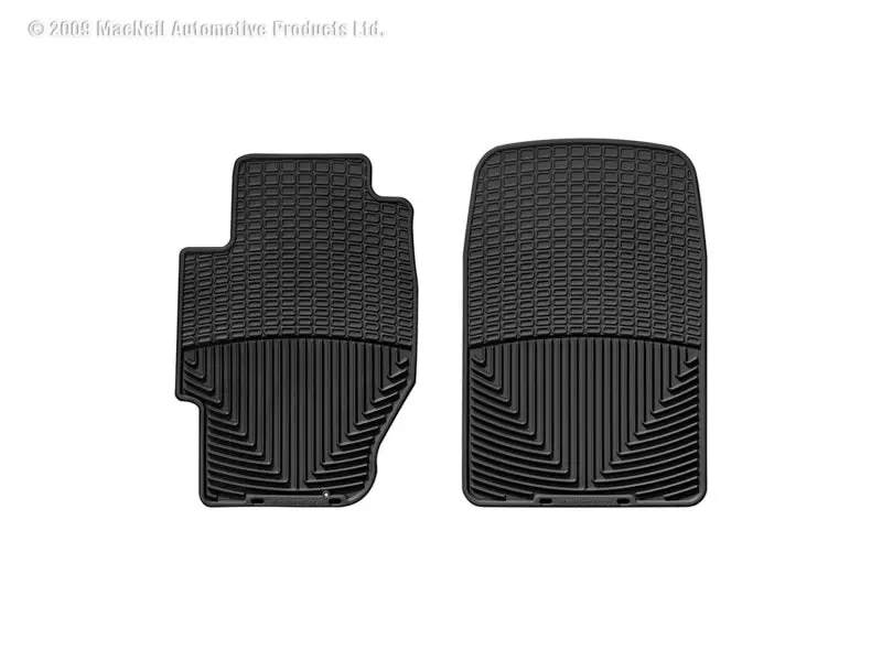 Weathertech 03 Honda Civic Hybrid Front Rubber Mats - Black 2