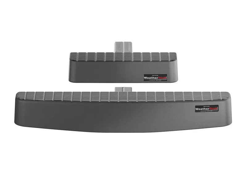Weathertech Bumpstep Xl W/ Standard Plated Hardware - Black 1