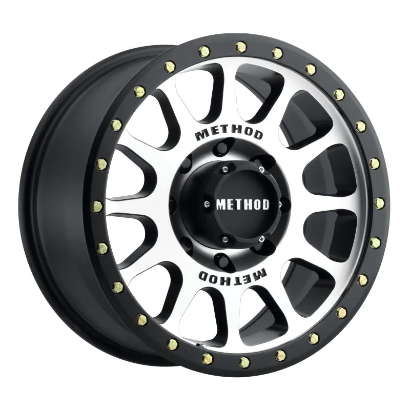 Method Mr305 Nv 18X9 +18Mm Offset 8X170 130.81Mm Cb Machined/Black Street Loc Wheel 1