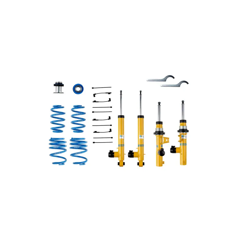 Bilstein B16 (Damptronic) 2015+ Volkswagen Gti/Golf R Front And Rear Suspension Kit 1